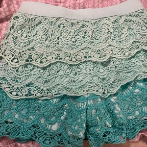 Xhilaration ombré shorts size girls xl